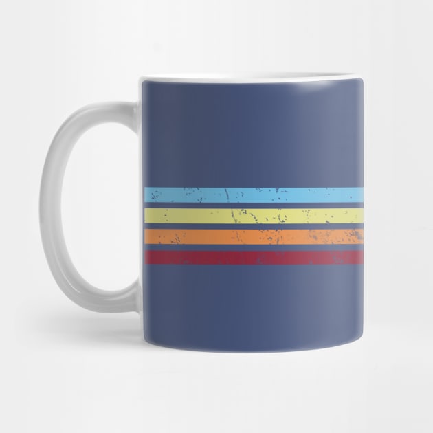 RETRO PEACE STRIPES by Jitterfly